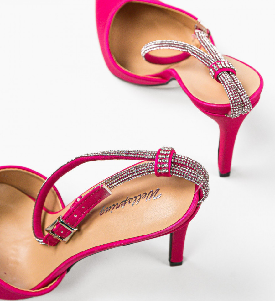 Pantofi dama Lakeshi Fuchsia - Img 4
