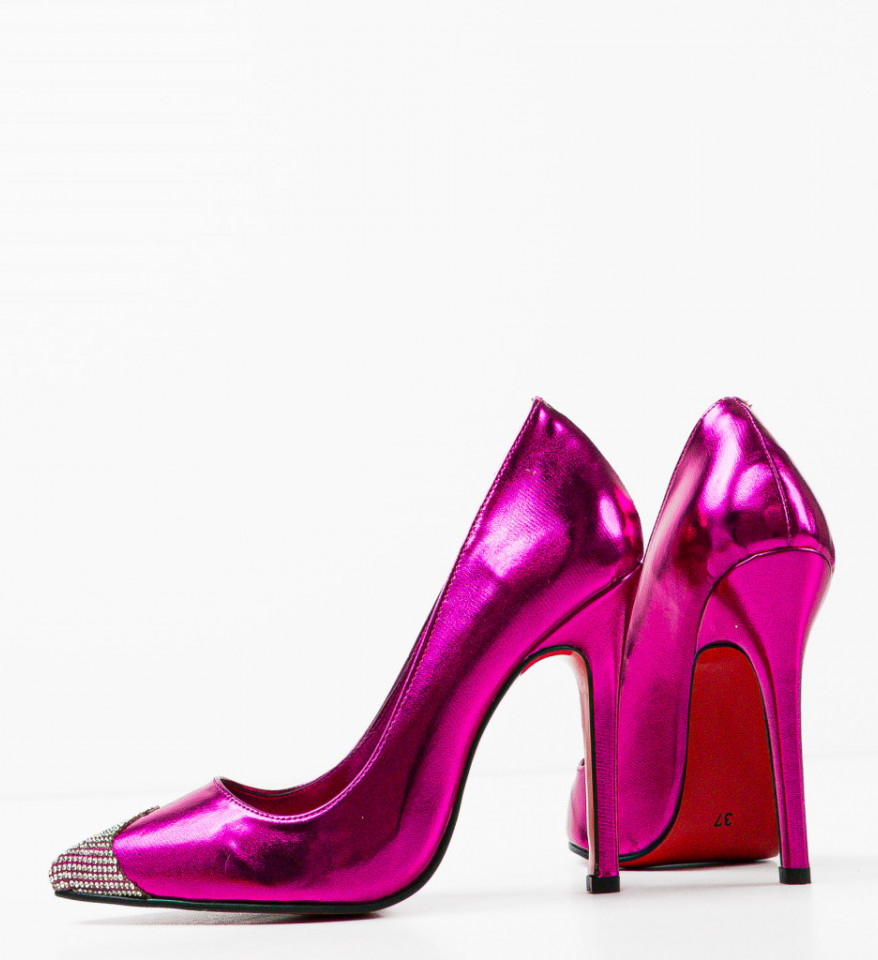 Pantofi dama Laputc Fuchsia - Img 5