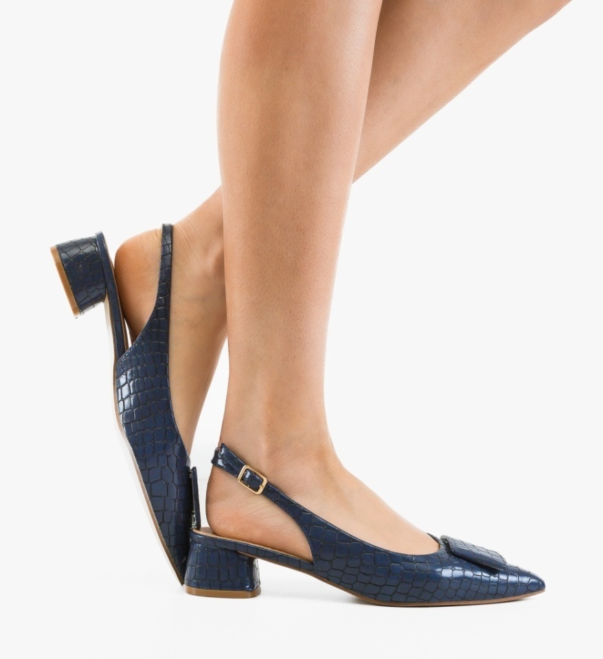 Pantofi dama Lekena Bleumarin - Img 2