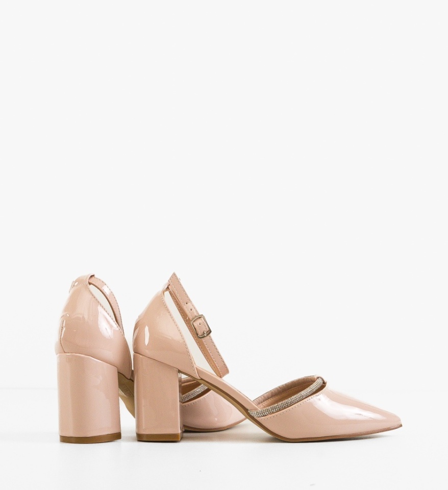 Pantofi dama Lynes Bej - Img 3