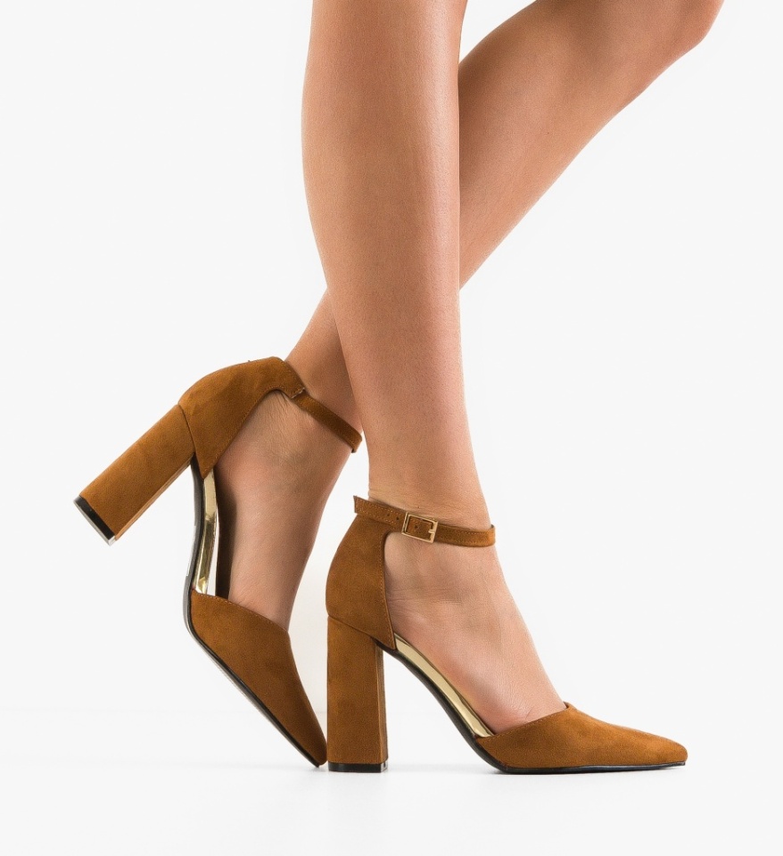 Pantofi dama Melisa Camel - Img 6