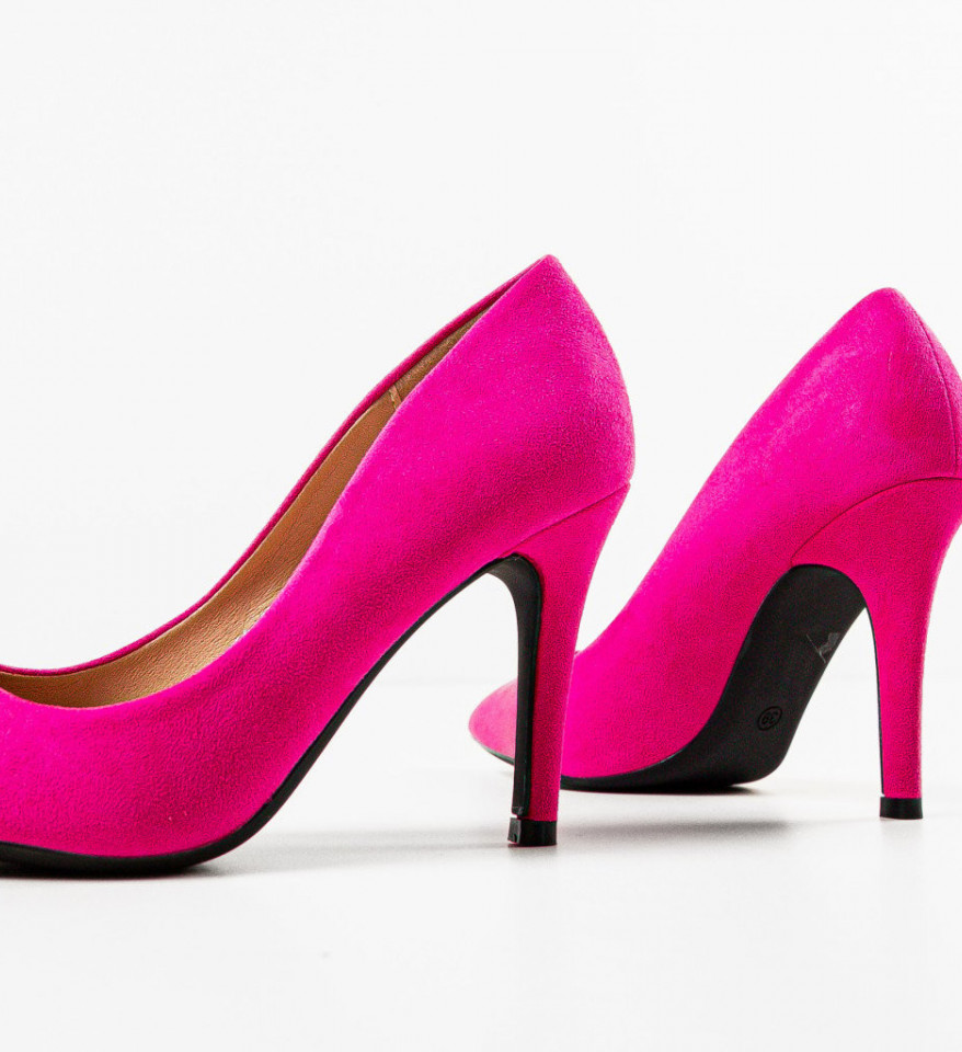 Pantofi dama Morrison Fuchsia - Img 2