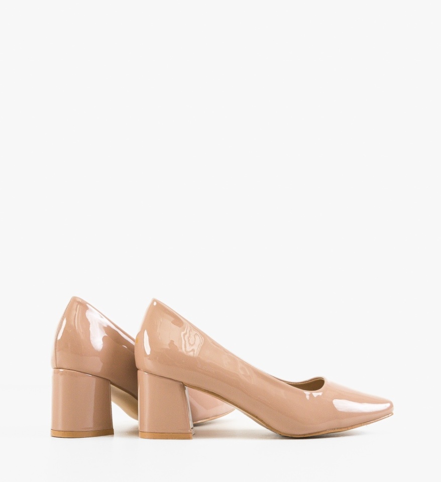 Pantofi dama Nieve Nude - Img 4