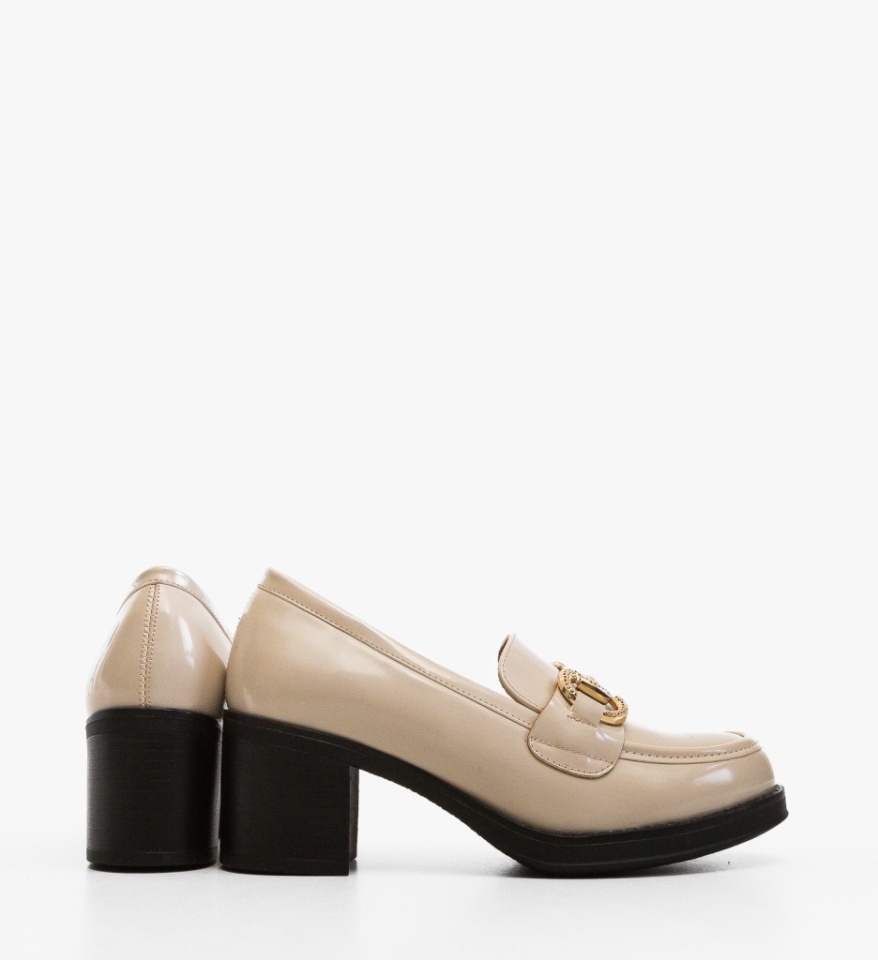 Pantofi dama Oander Bej - Img 3