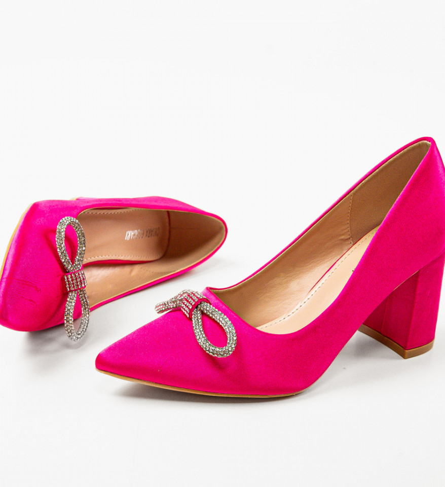 Pantofi dama Perez Fuchsia - Img 3