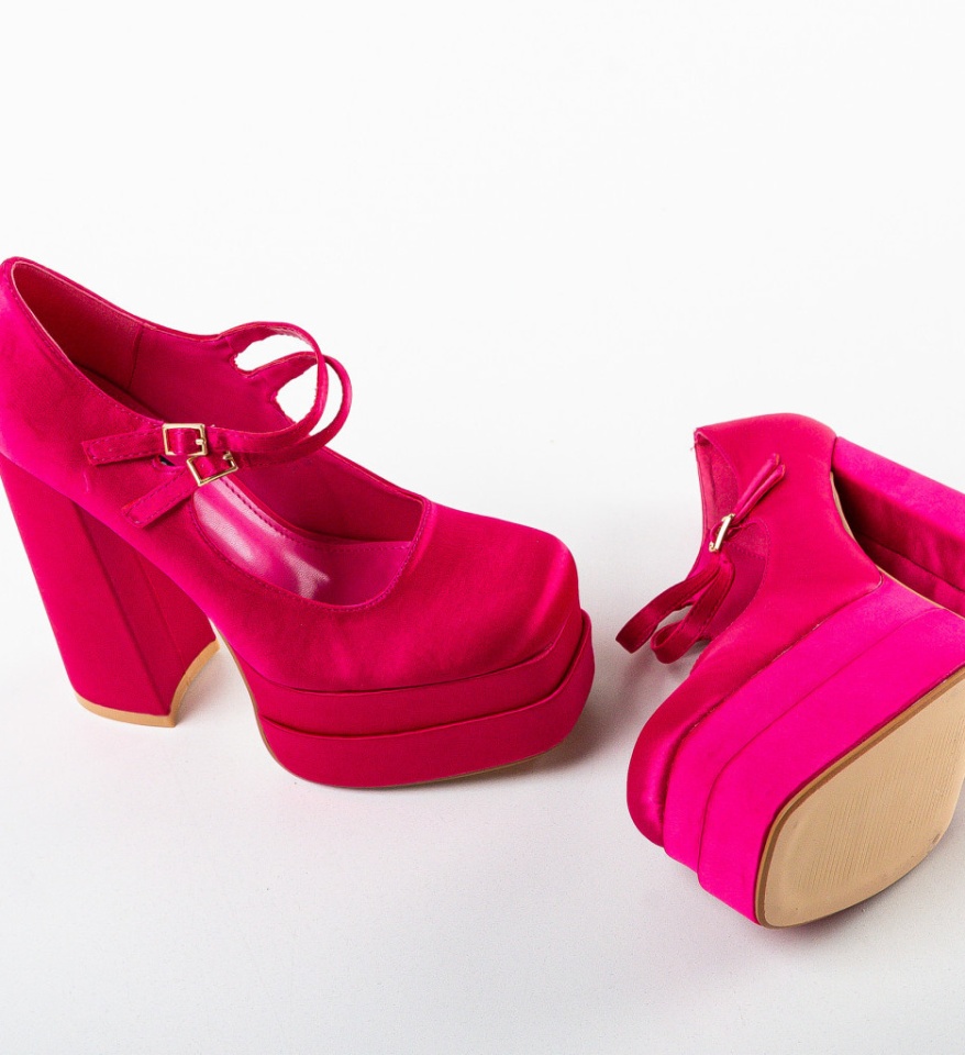 Pantofi dama Rivera Fuchsia - Img 12