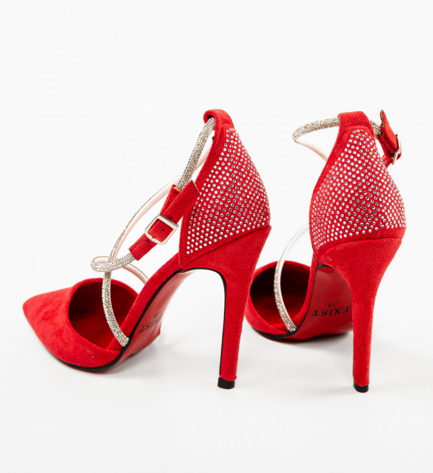 Pantofi dama Roccala Rosii - Img 2