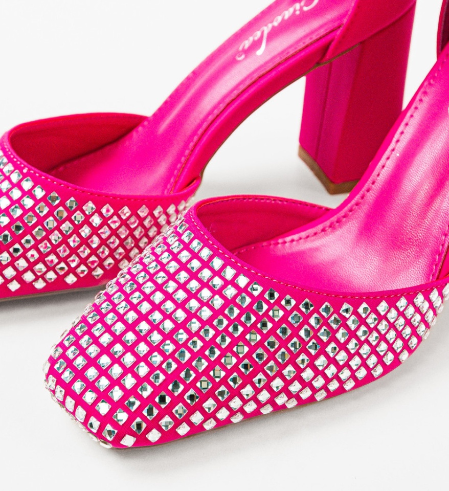 Pantofi dama Seymour Fuchsia - Img 10