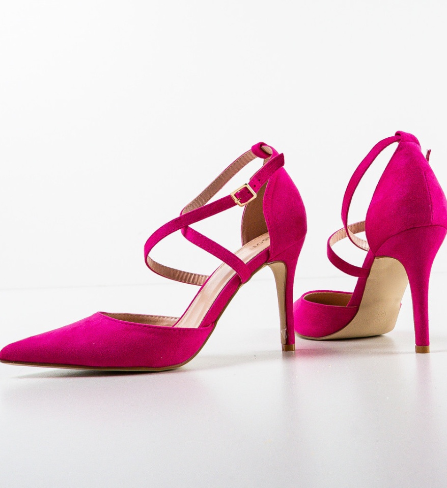 Pantofi dama Spatio Fuchsia - Img 3