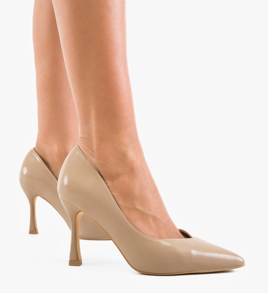 Pantofi dama Staryu Khaki 2 - Img 4