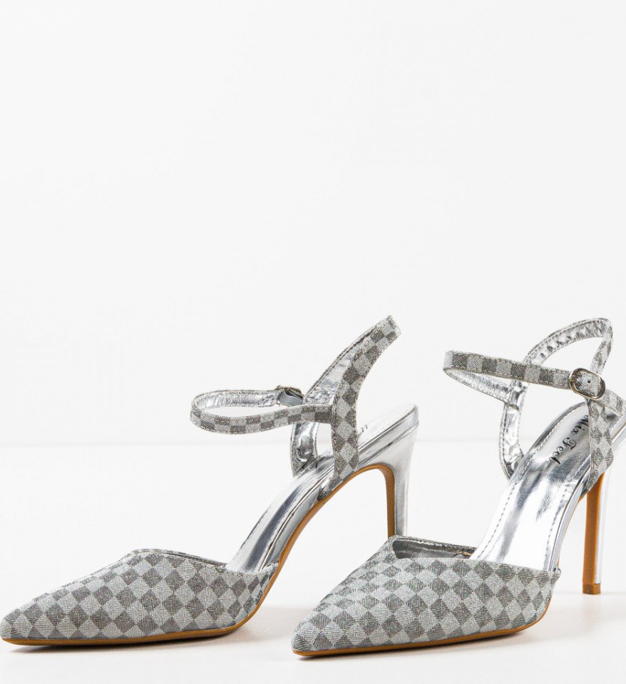 Pantofi dama Valborg Gri - Img 2