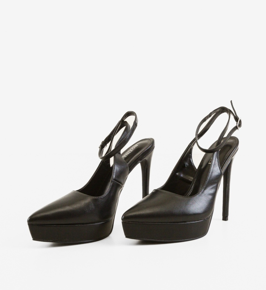 Pantofi dama Velyon Negri 3 - Img 2