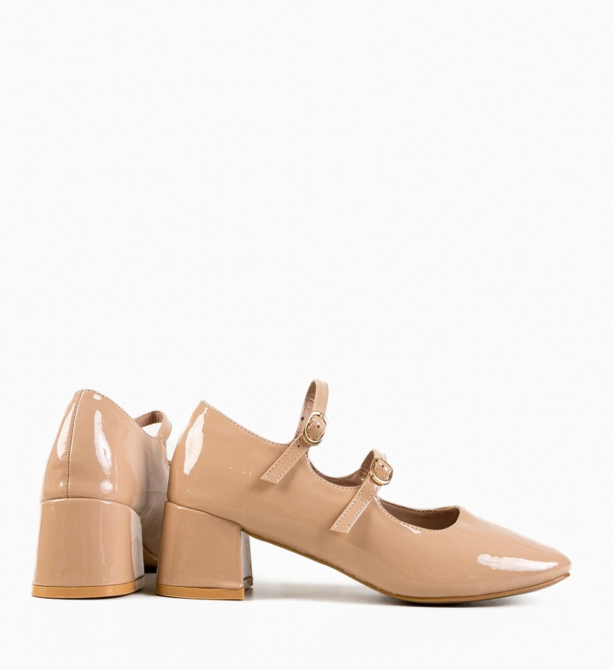 Pantofi dama Vilizi Bej - Img 2