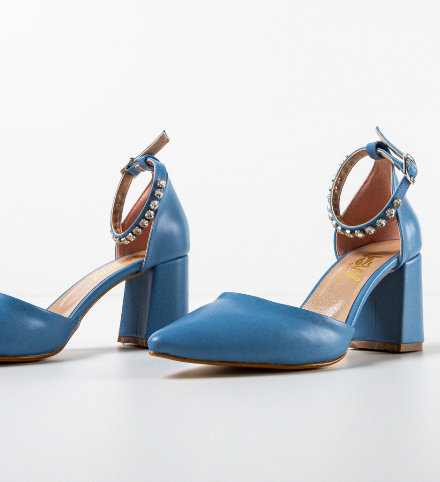 Pantofi dama Vingrete Bleumarin - Img 2
