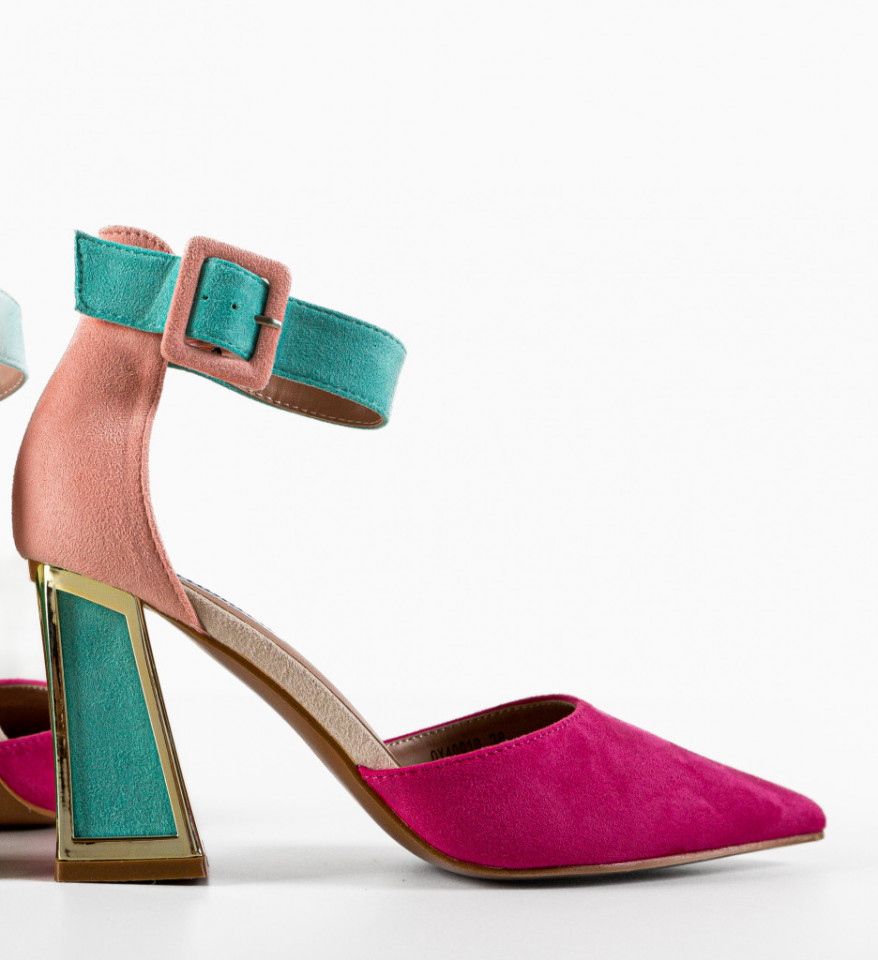 Pantofi dama Watso Fuchsia - Img 4