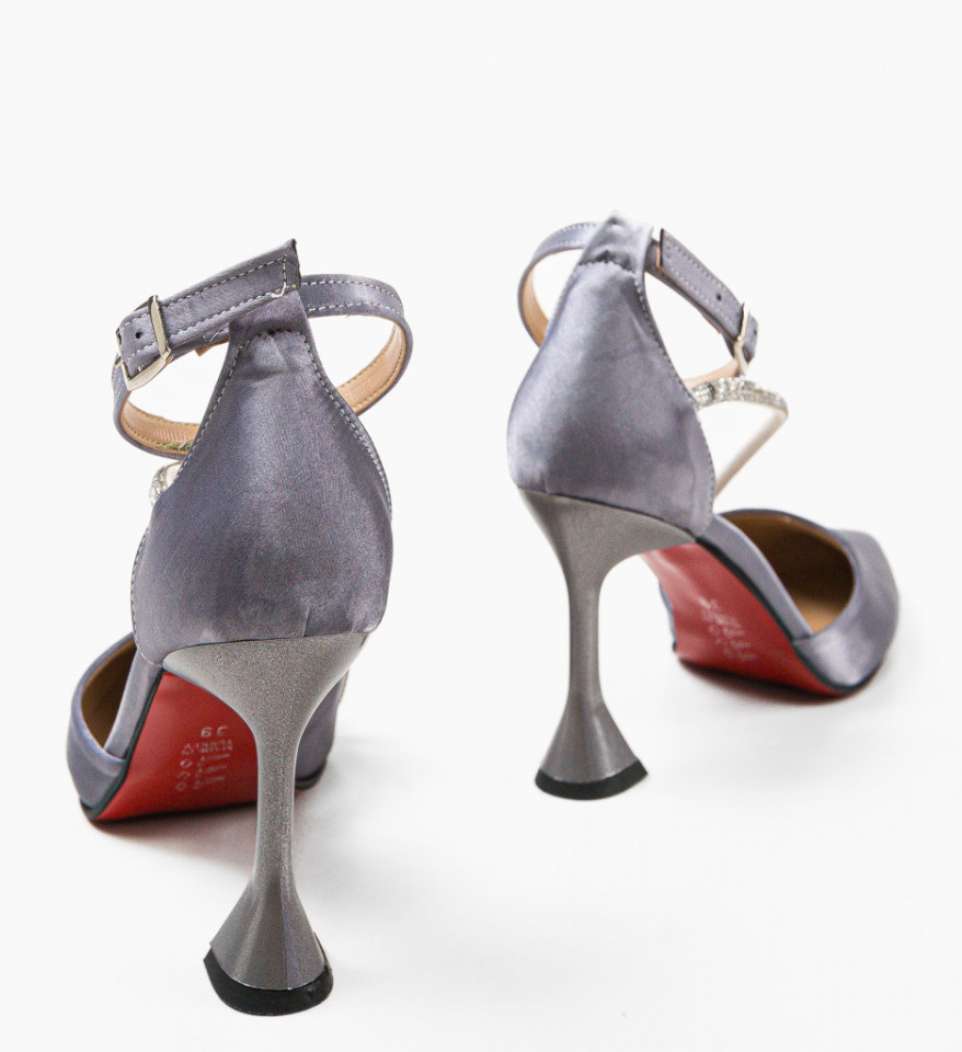 Pantofi dama Yaci Gri - Img 4