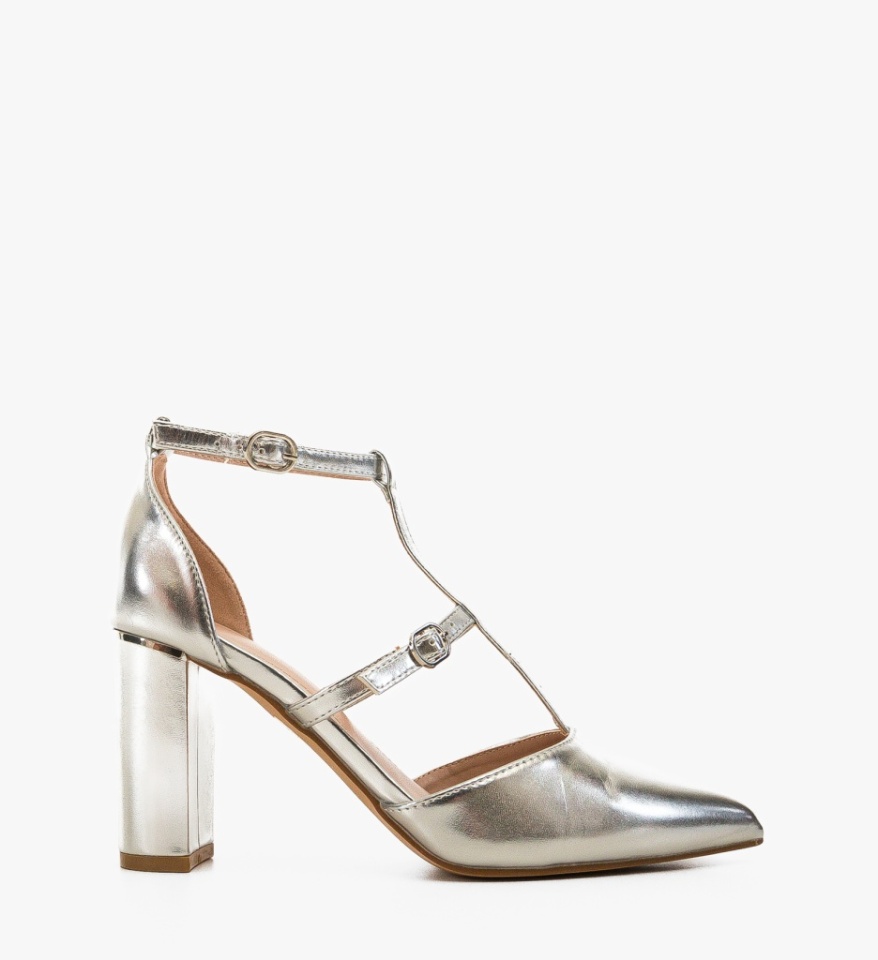 Pantofi dama Yusra Argintii - Img 2