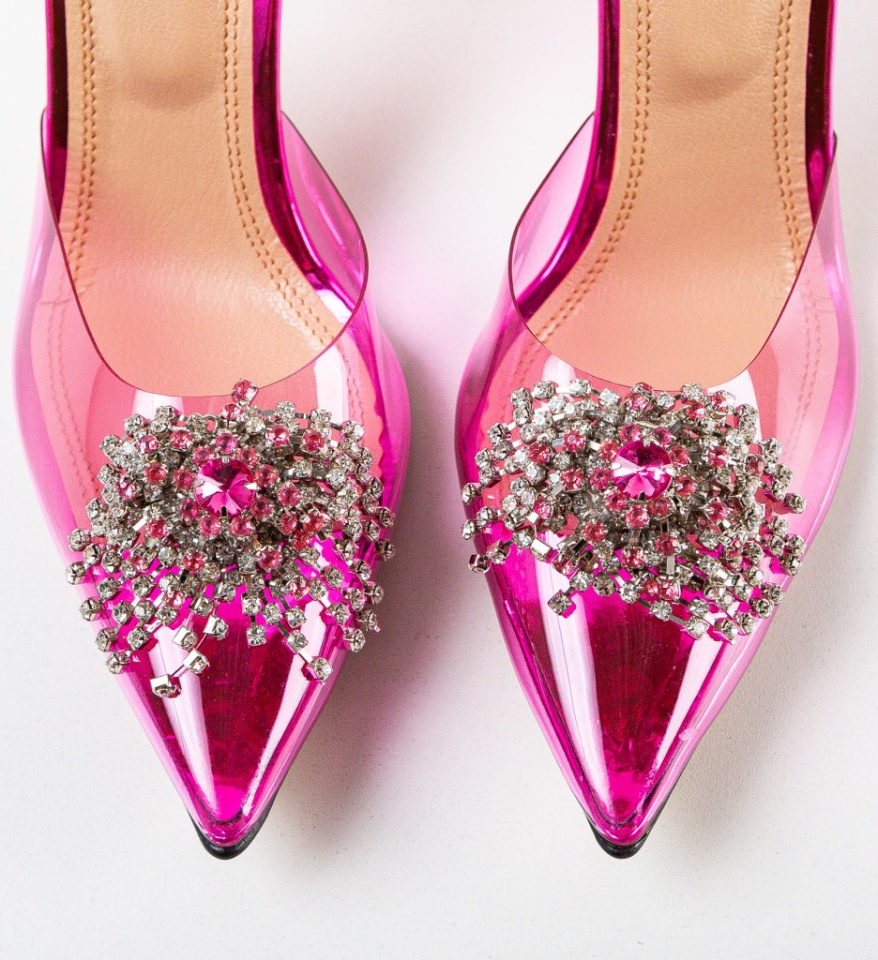 Pantofi dama Zanag Fuchsia - Img 12