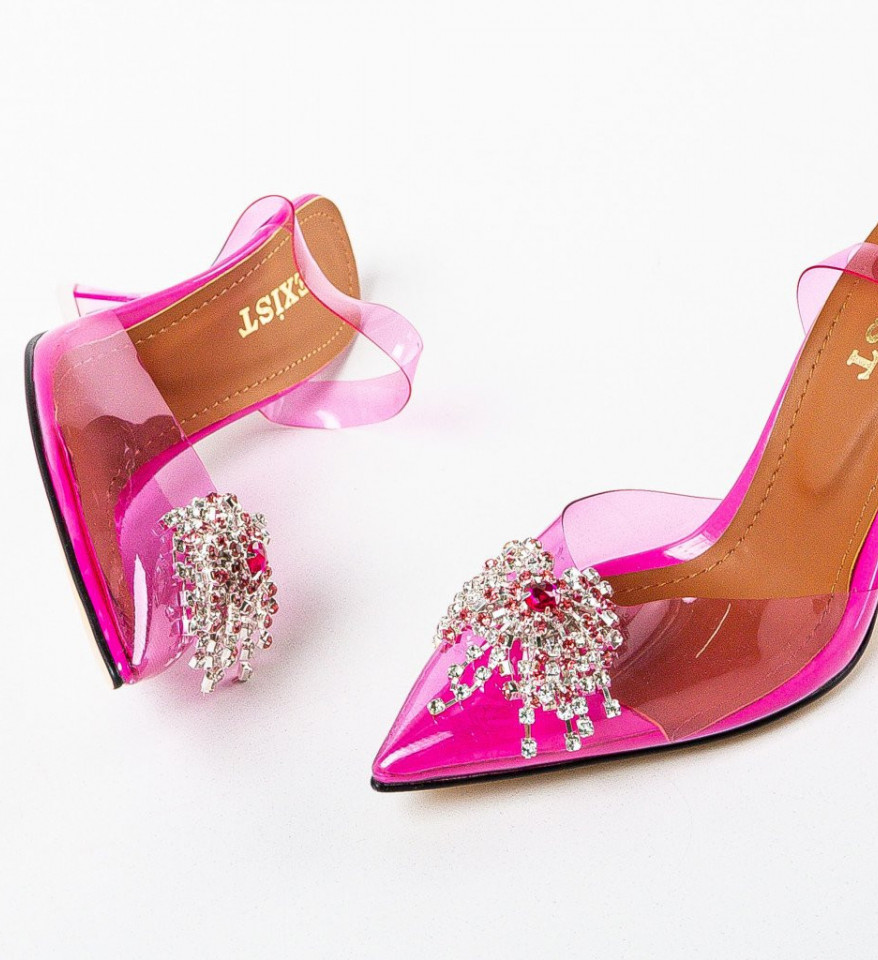 Pantofi dama Zanagama Fuchsia - Img 3