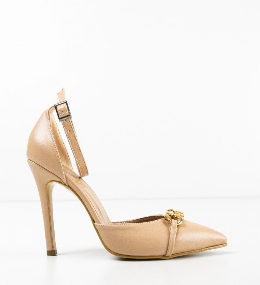 Pantofi Deler Bej