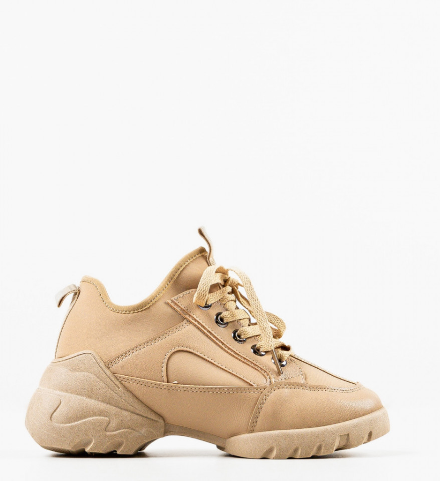 Pantofi sport dama Francis Khaki - Img 1