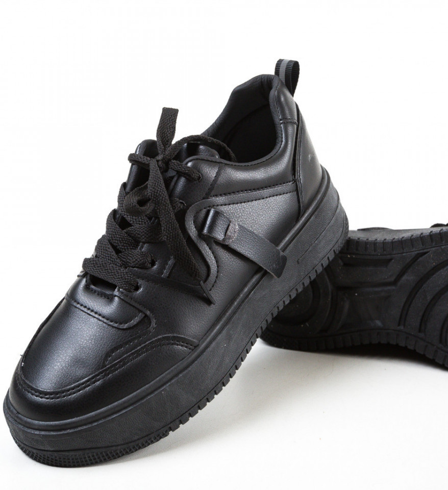 Pantofi Sport Fisire Negri - Img 7