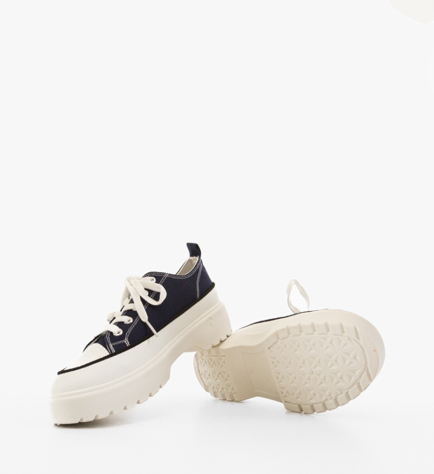 Pantofi sport Lin Bleumarin - Img 2