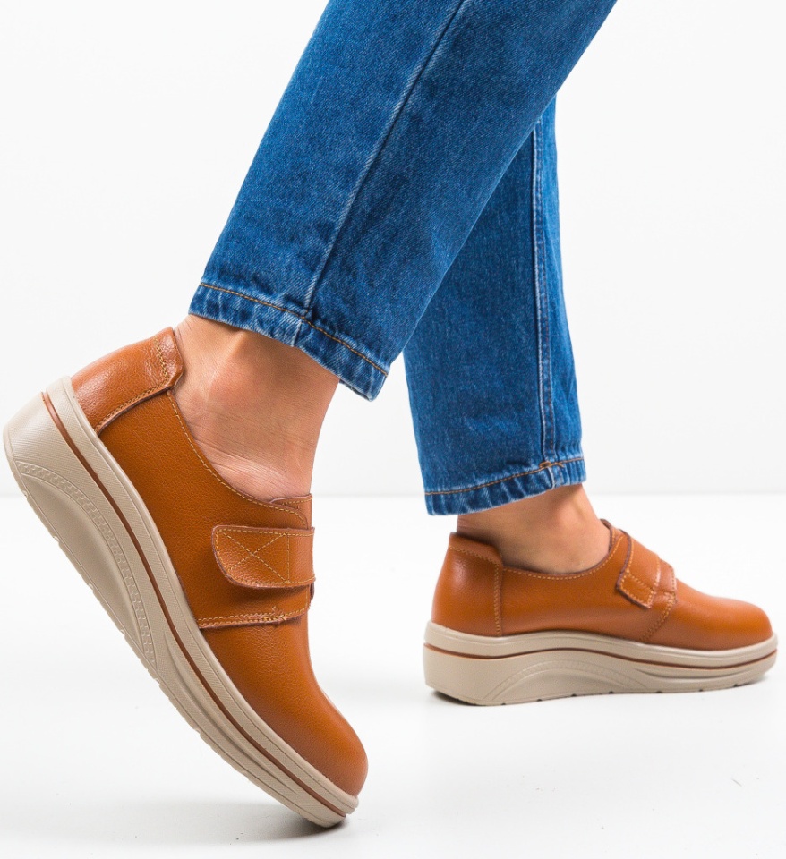 Pantofi Sport Onionte Camel - Img 11