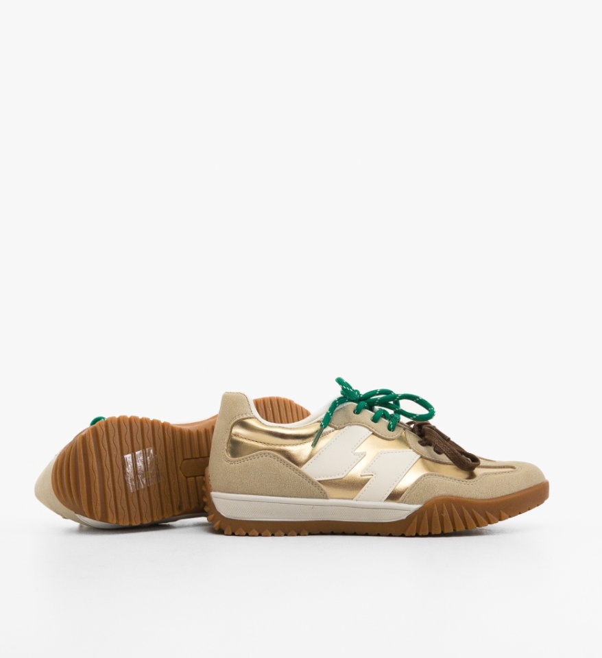 Pantofi Sport Velma Aurii - Img 3