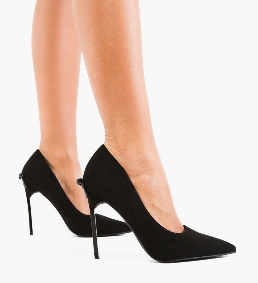 Pantofi stiletto dama Dundy Negri 2 - Img 4