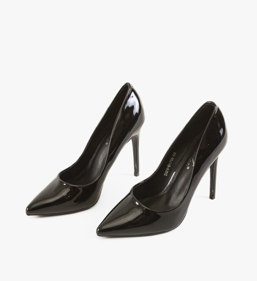 Pantofi stiletto dama Henriet Negri - Img 4