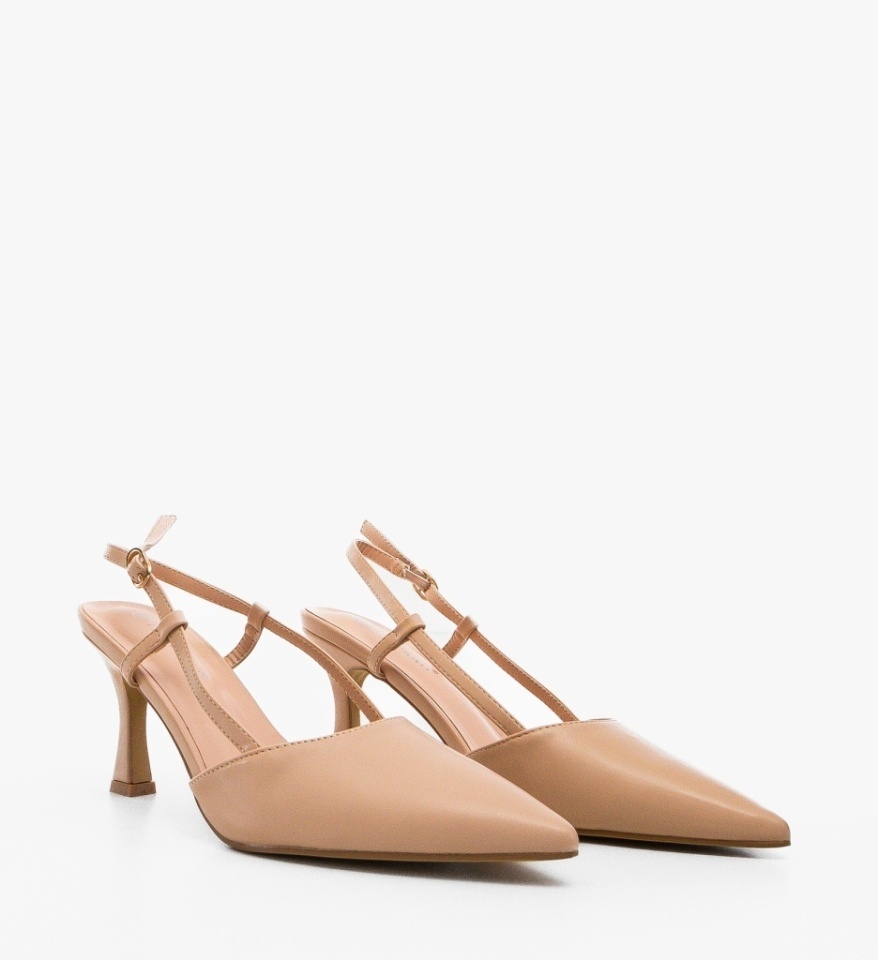 Pantofi stiletto dama Nilop Nude - Img 3