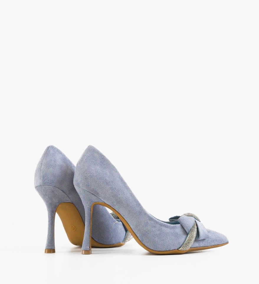 Pantofi stiletto dama Subhaa Albastri - Img 3