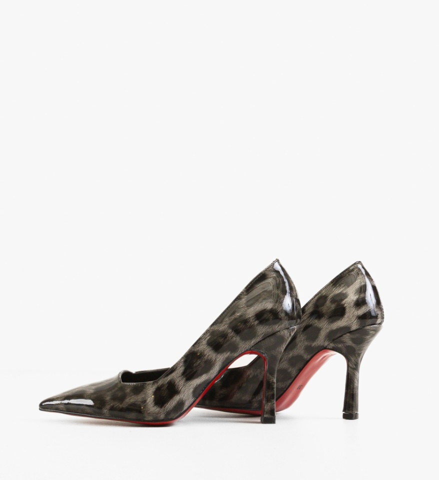 Pantofi stiletto Vobka Print 2 - Img 2