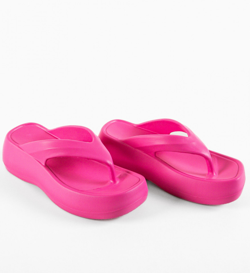 Papuci dama Omari Fuchsia - Img 4