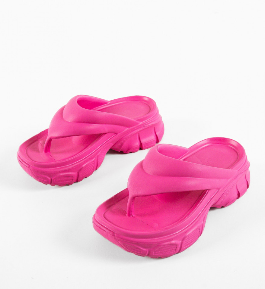 Papuci dama Willie Fuchsia - Img 3