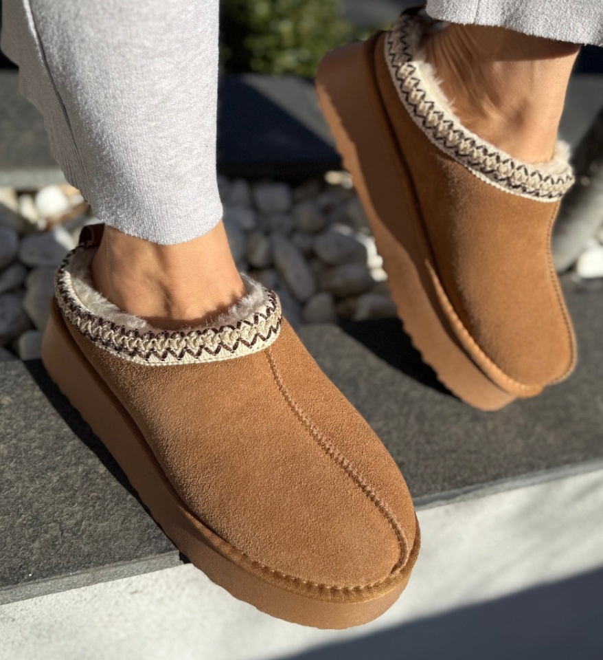 Papuci tip Ug Patch Camel - Img 10