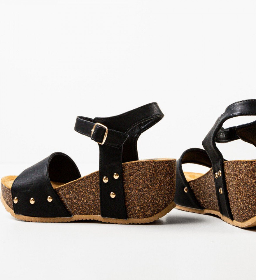 Platforme dama Macie Negre - Img 2