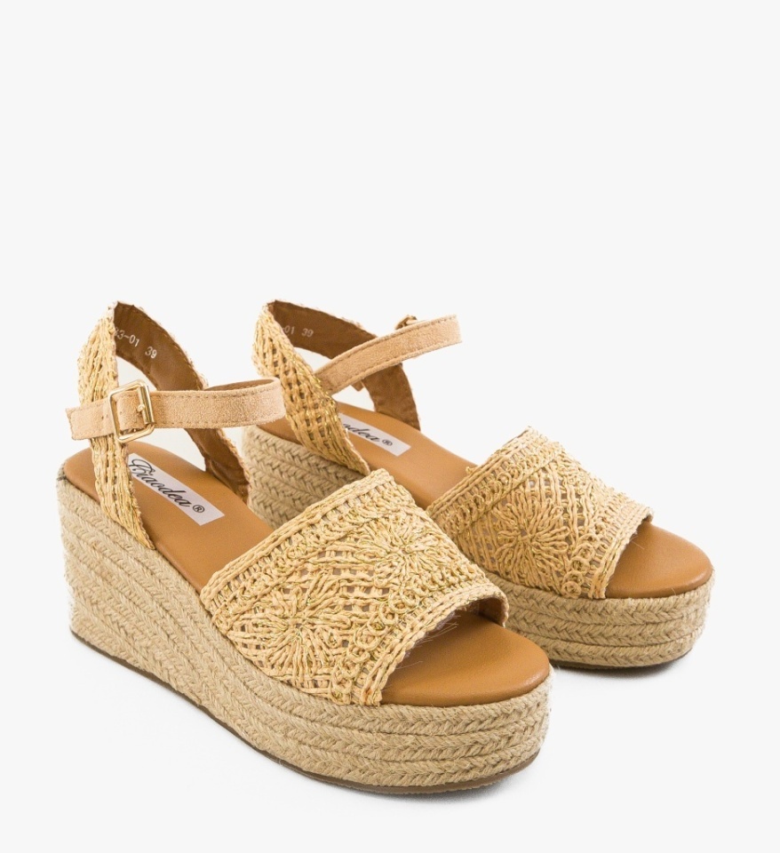 Platforme dama Voica Bej - Img 2