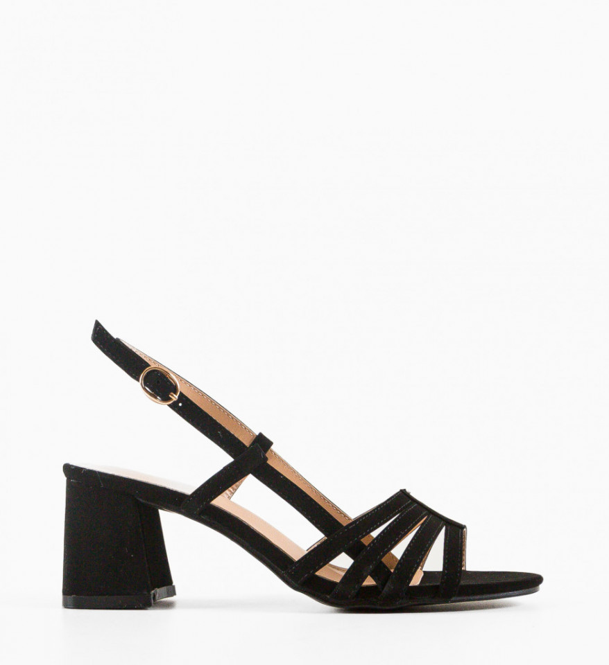 Sandale cu toc Stussy Negre - Img 1