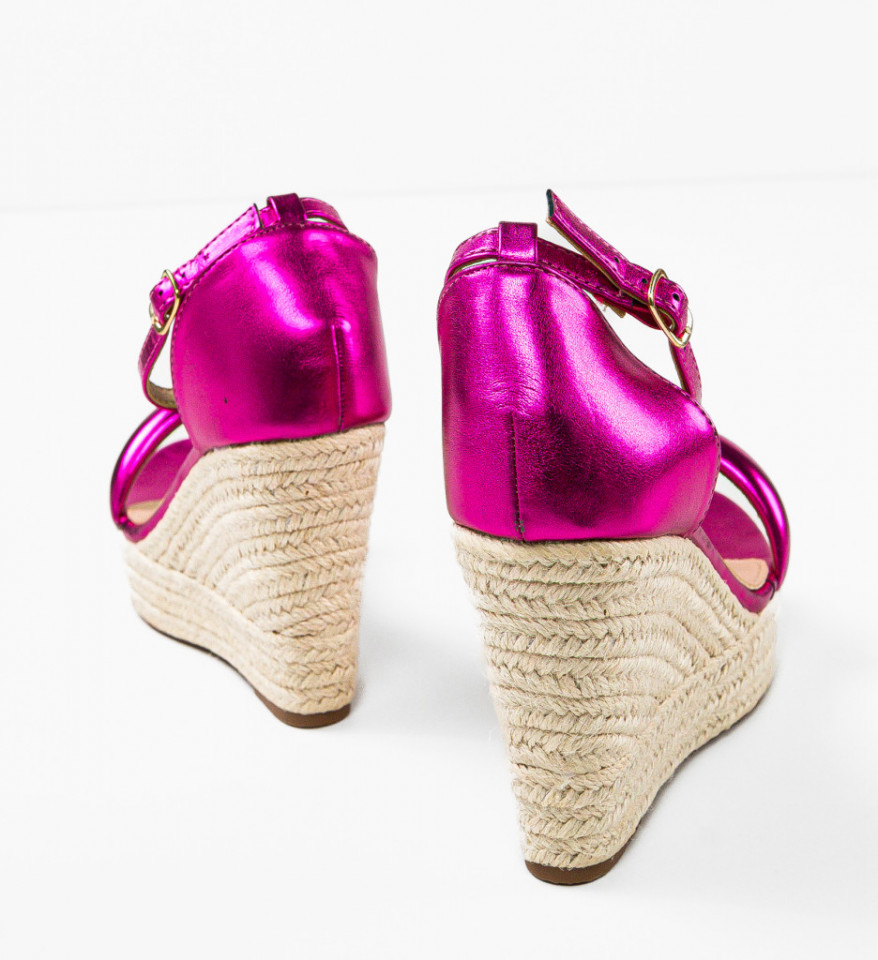 Sandale dama Ewald Fuchsia - Img 2
