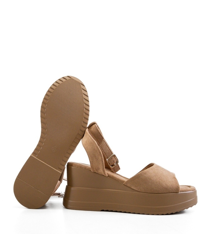 Sandale dama Soraca Khaki - Img 2
