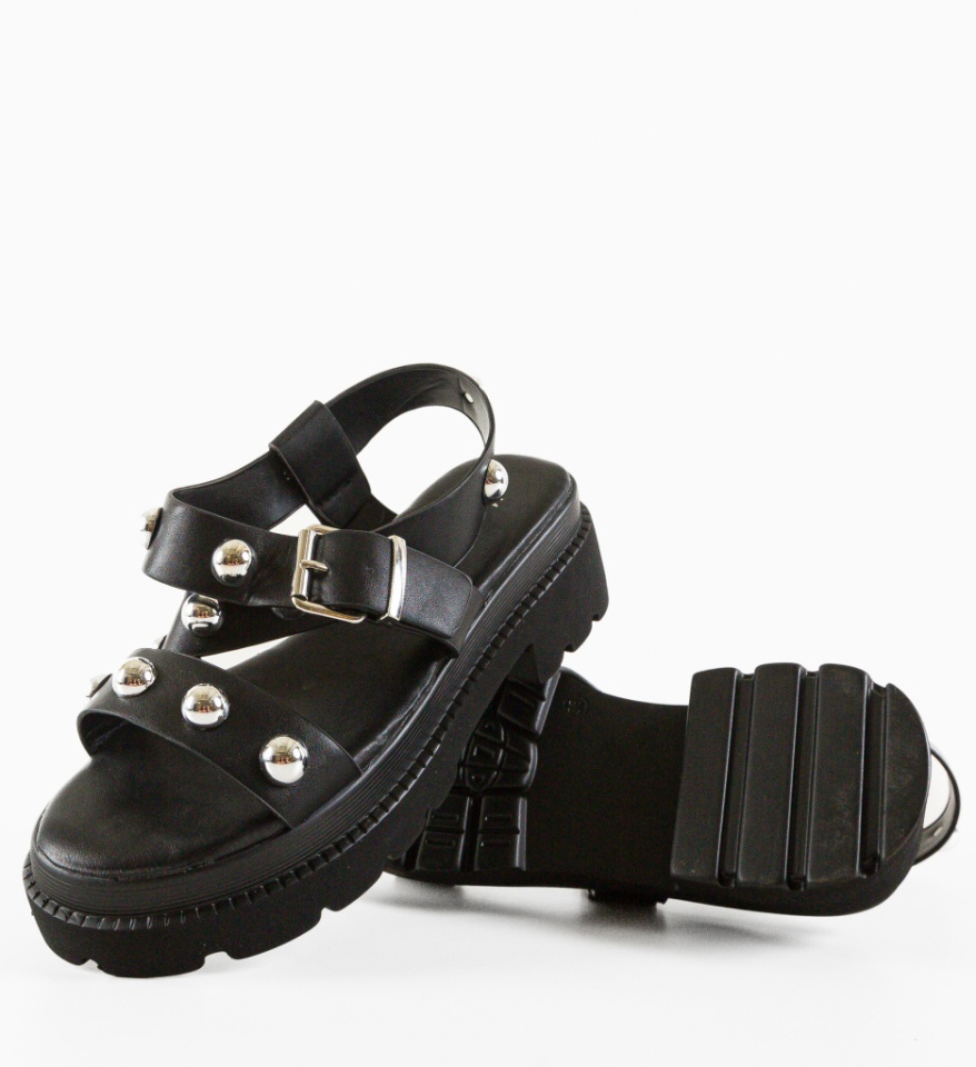 Sandale dama Spotor Negre - Img 3