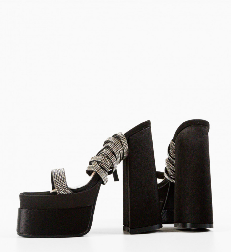 Sandale dama Strap Negre 2 - Img 7