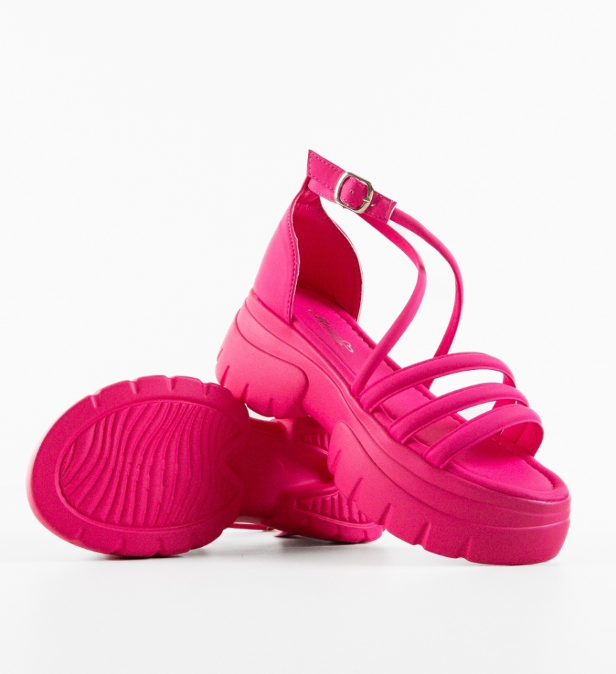 Sandale dama Validia Fuchsia - Img 3