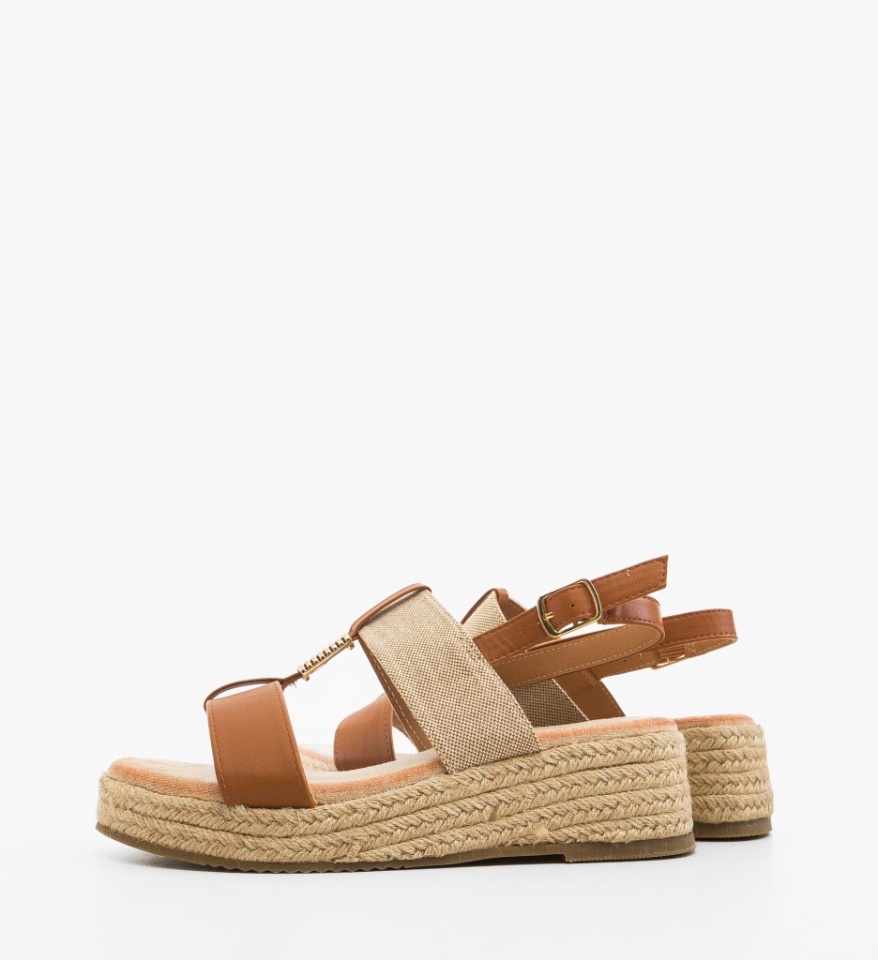 Sandale dama Venny Camel - Img 2