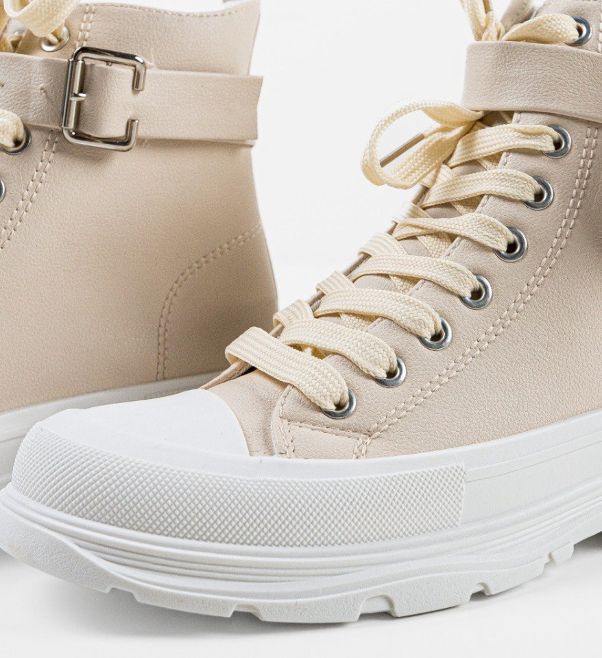 Sneackers dama Lara Bej - Img 2