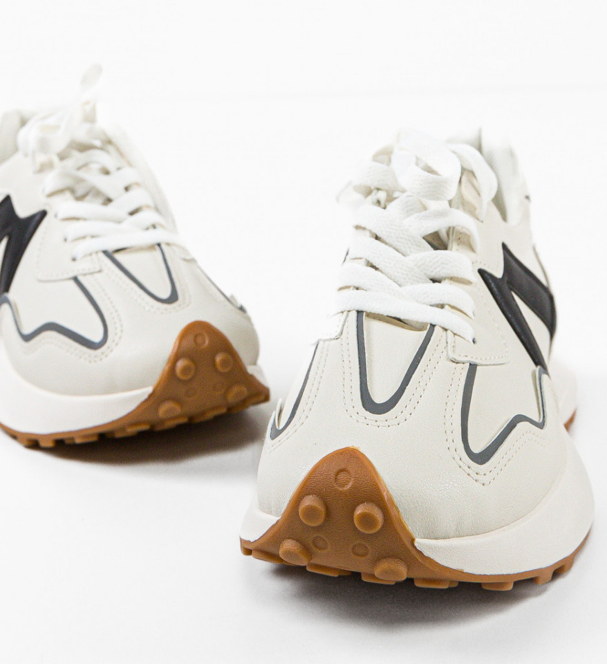 Sneakers dama Dokni Bej - Img 2