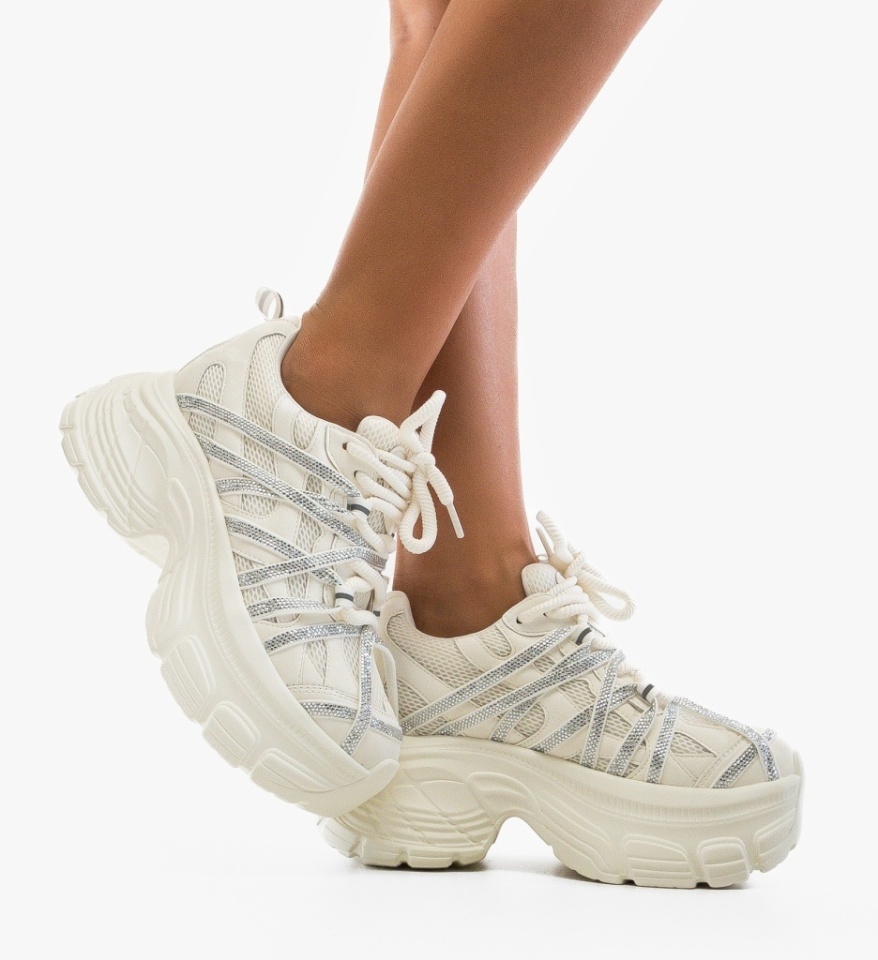 Sneakers dama Dony Bej - Img 6