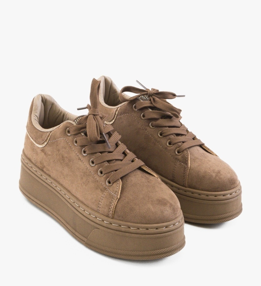 Sneakers dama Fagga Khaki - Img 2